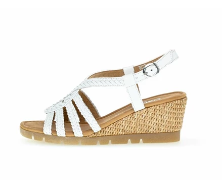Gabor Sandaler Dame Hvite | 52069VXDZ