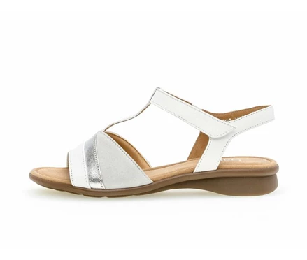 Gabor Sandaler Dame Hvite | 62734ARQU