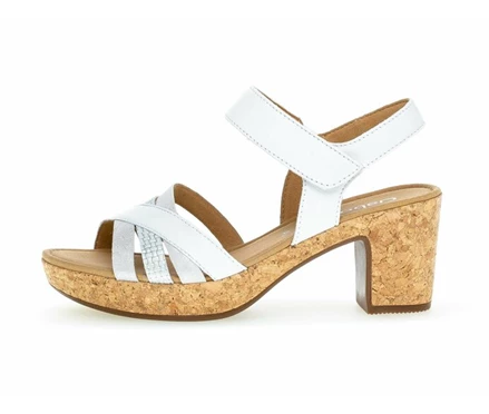 Gabor Sandaler Dame Hvite | 75980LAWU