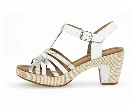 Gabor Sandaler Dame Hvite | 90461AGMO