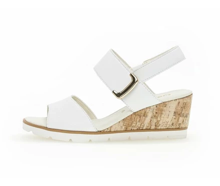Gabor Sandaler Dame Hvite | 90632YLGM