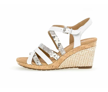 Gabor Sandaler Dame Hvite | 92547DJLB