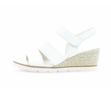 Gabor Sandaler Dame Hvite | 94208LFXN