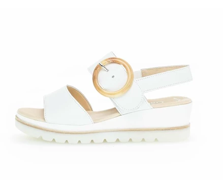 Gabor Sandaler Dame Hvite | 97326UCPN