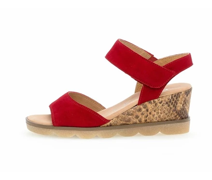 Gabor Sandaler Dame Rød | 01489LCDQ