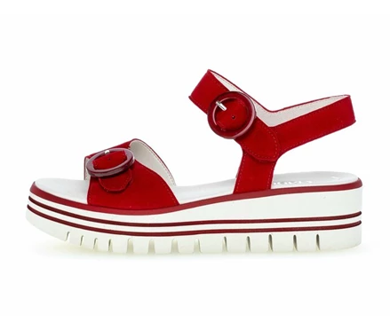 Gabor Sandaler Dame Rød | 02619WCMK