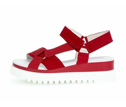 Gabor Sandaler Dame Rød | 14385QZFX
