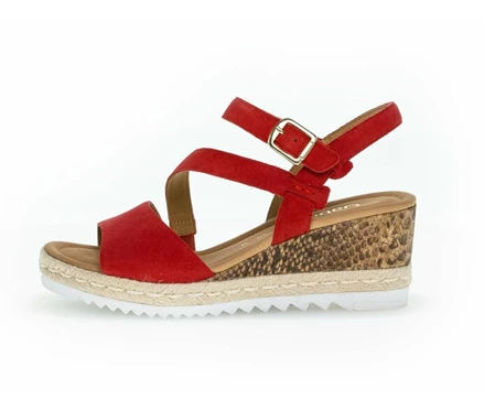 Gabor Sandaler Dame Rød | 76094FXLC