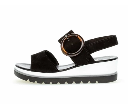 Gabor Sandaler Dame Svarte | 12769UMBJ