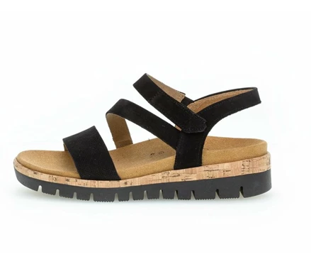 Gabor Sandaler Dame Svarte | 20816JGKE