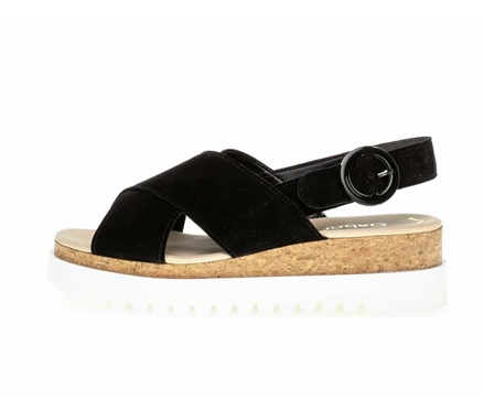 Gabor Sandaler Dame Svarte | 31740FWHR