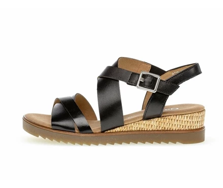 Gabor Sandaler Dame Svarte | 41027JNIQ