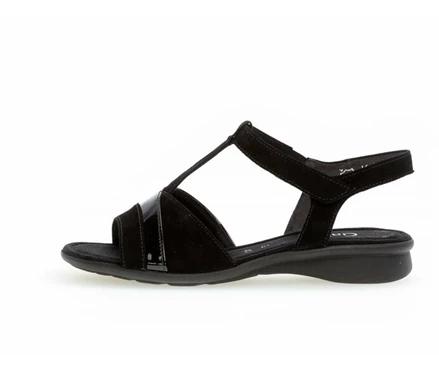 Gabor Sandaler Dame Svarte | 59613QPVH