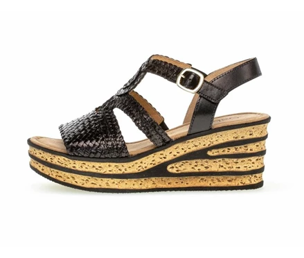 Gabor Sandaler Dame Svarte | 78329KOFN
