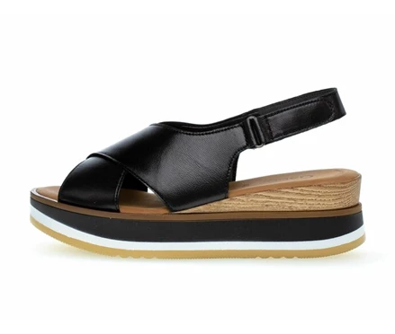 Gabor Sandaler Dame Svarte | 86701LFNH