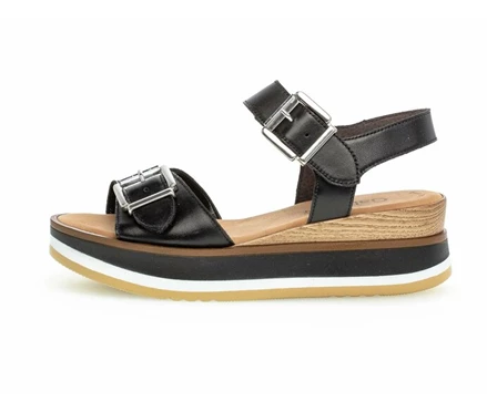 Gabor Sandaler Dame Svarte | 93824YMZH