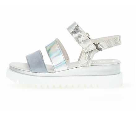 Gabor Sandaler Dame Sølv | 94207GMQU
